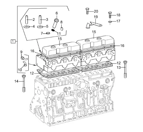 99465715 - Прокладка головки цилиндров